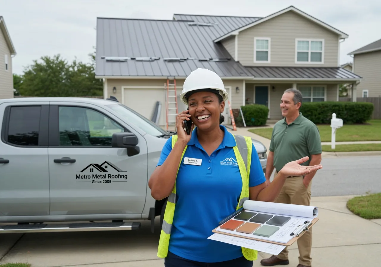 Storm Damage Metal Roof Repair in Bull Shoals, AR